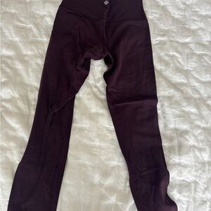 Dark Burgundy Lululemone Leggings